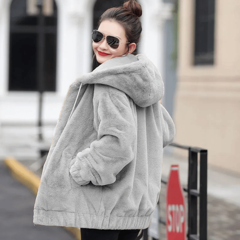 Jaqueta Feminina Peluciada Inverno