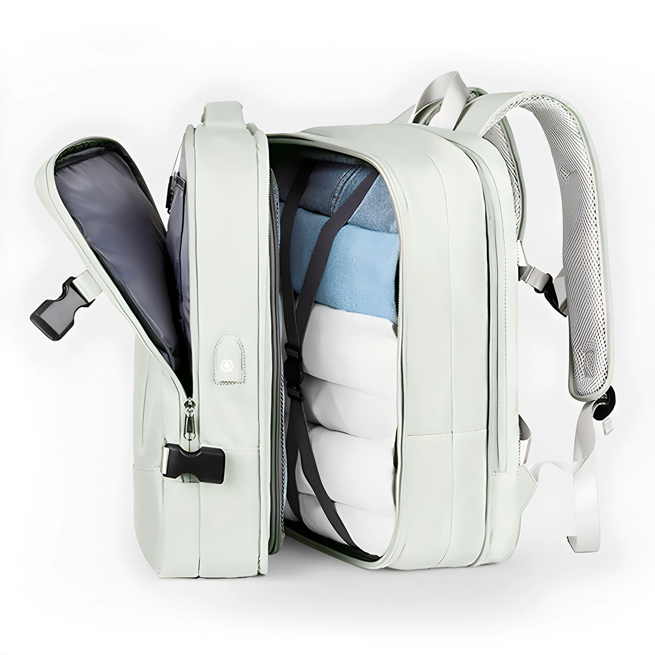 Mochila de Viagem Impermeável Max Voyage com USB