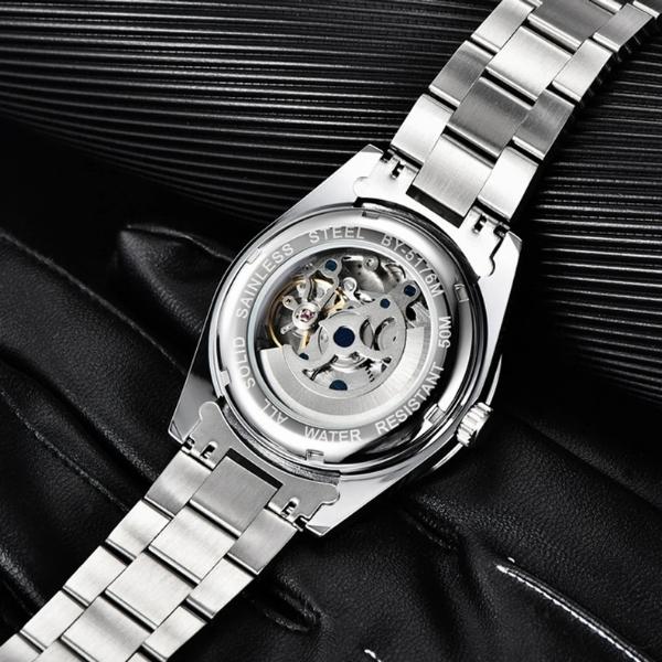 Relógio Masculino Prata Benyar Zephyr Blue
