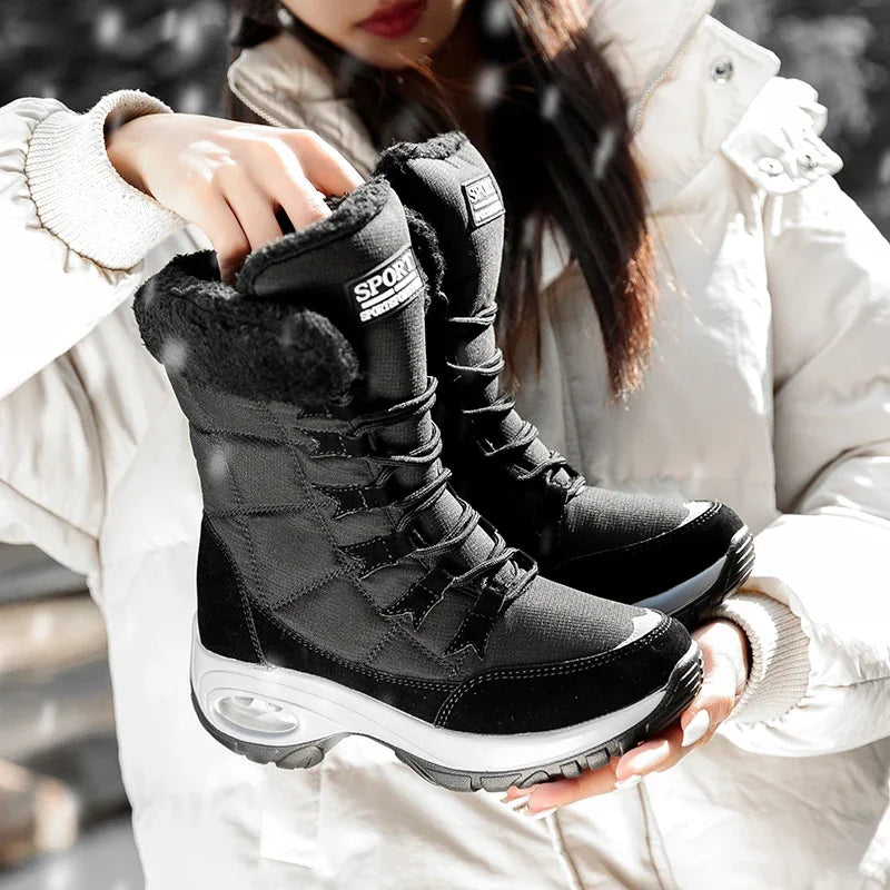 Bota Feminina Cano Alto Impermeável - (Promoção de Inverno 2025)