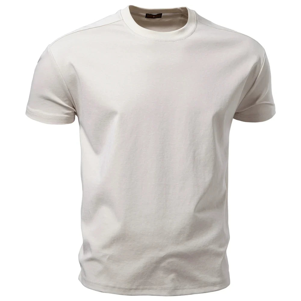 Camiseta Masculina Casual de Algodão Marbella