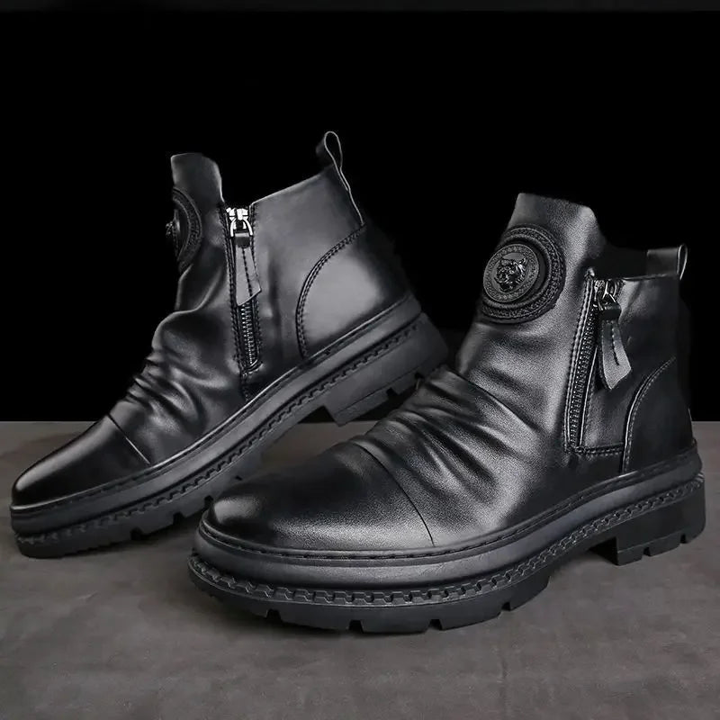Bota Masculina Para Inverno Impermeável Antiderrapante (Promoção de Inverno 2025)