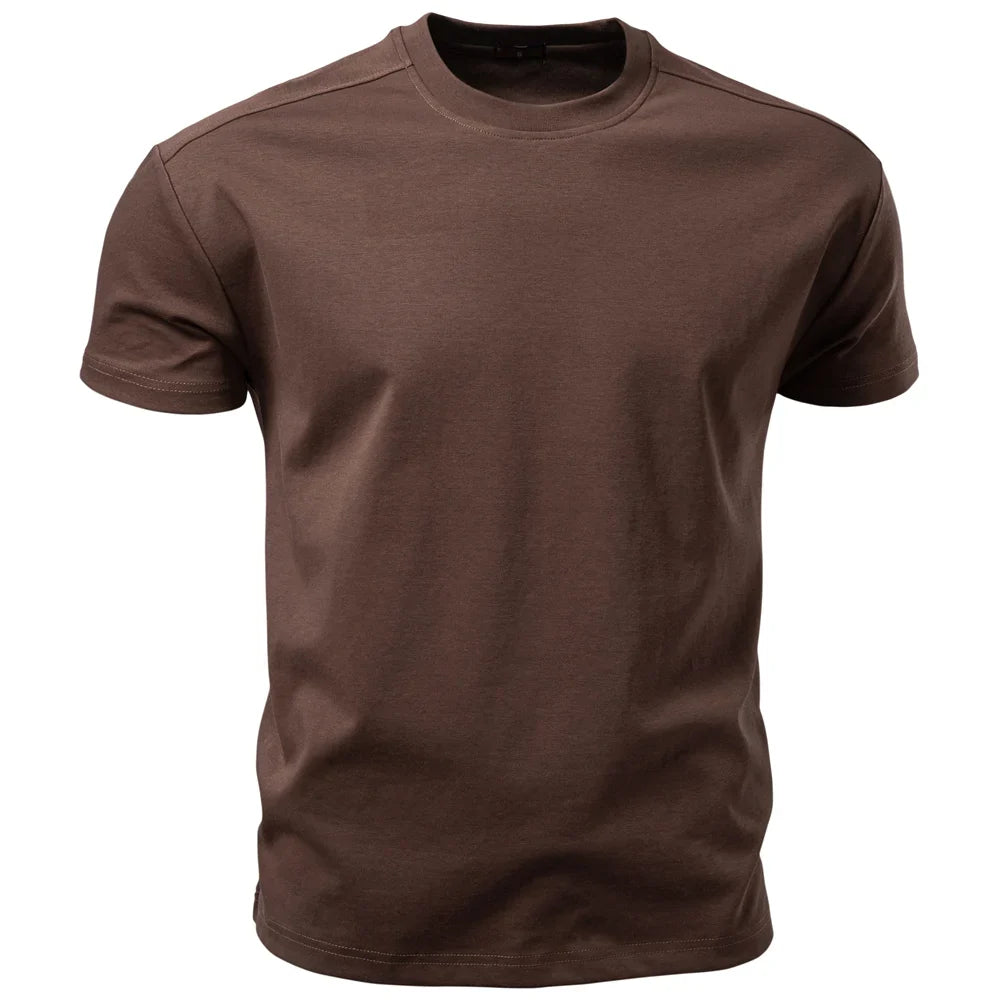 Camiseta Masculina Casual de Algodão Marbella
