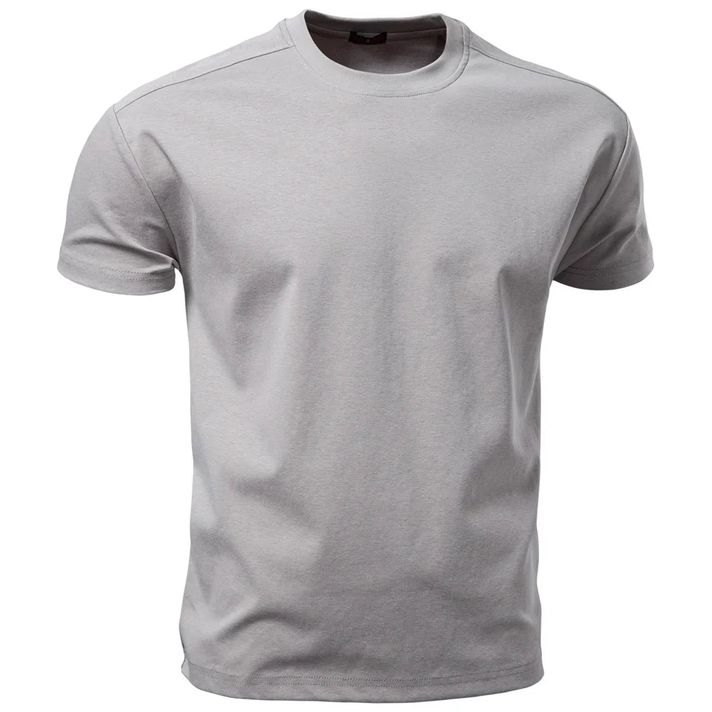 Camiseta Masculina Casual de Algodão Marbella