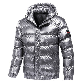 Jaqueta masculina puffer Elburg