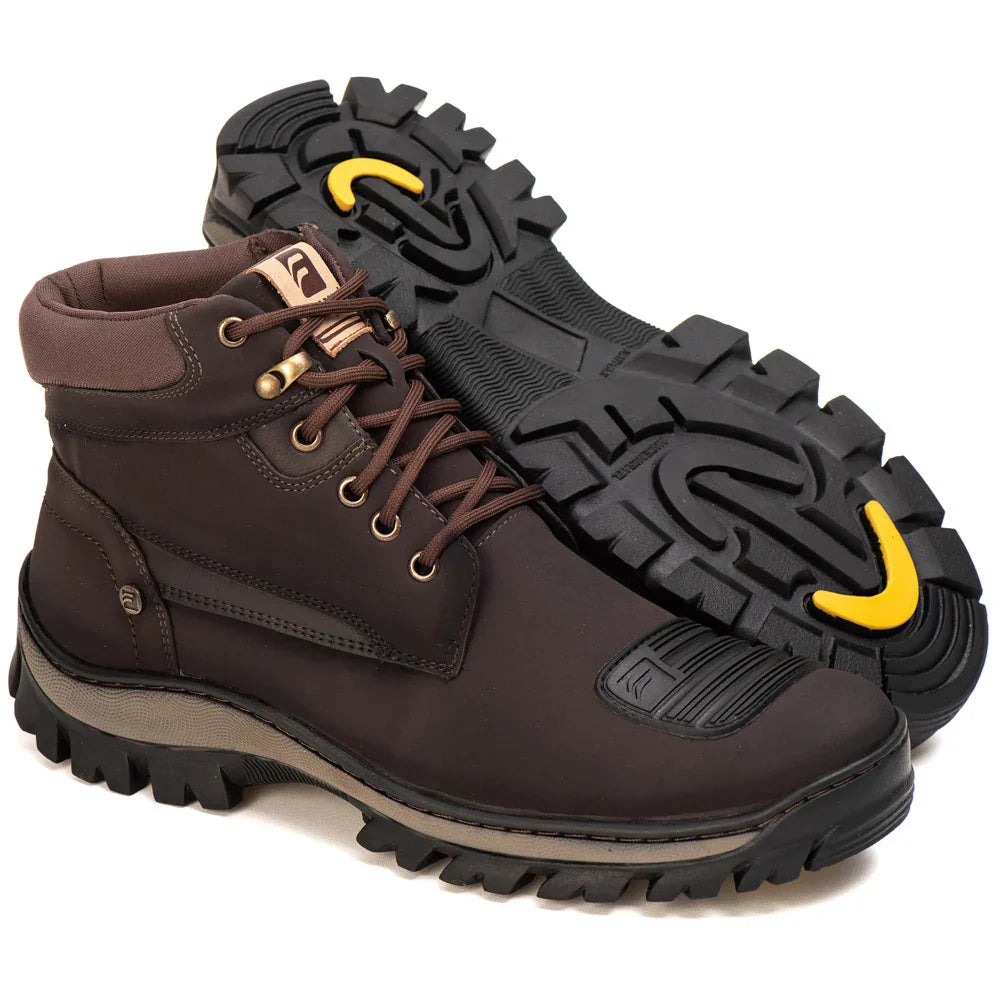 Bota Masculina Leve Estilo Moderno e Confortável - (Promoção de Inverno 2025)