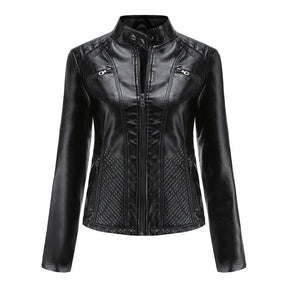 Jaqueta Feminina Casual com Zíper Estilo Streetwear - (Promoção de Inverno 2025)