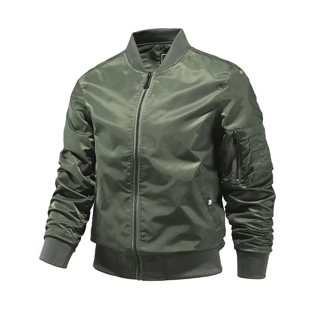 Jaqueta Masculina Bomber Monocromática
