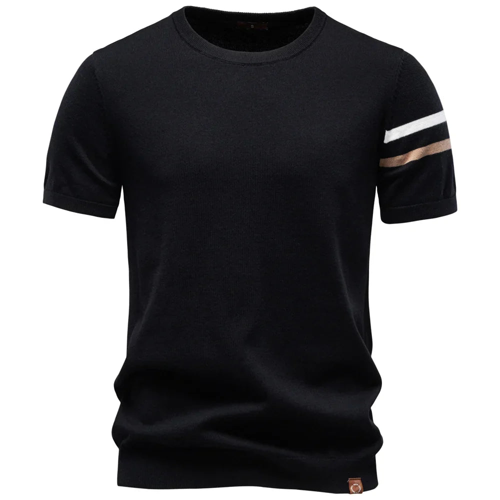 Camiseta Masculina Casual de Algodão Algarve