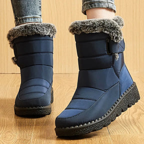Bota Feminina Para Inverno Impermeável Salto Baixo (Promoção de Inverno 2025)