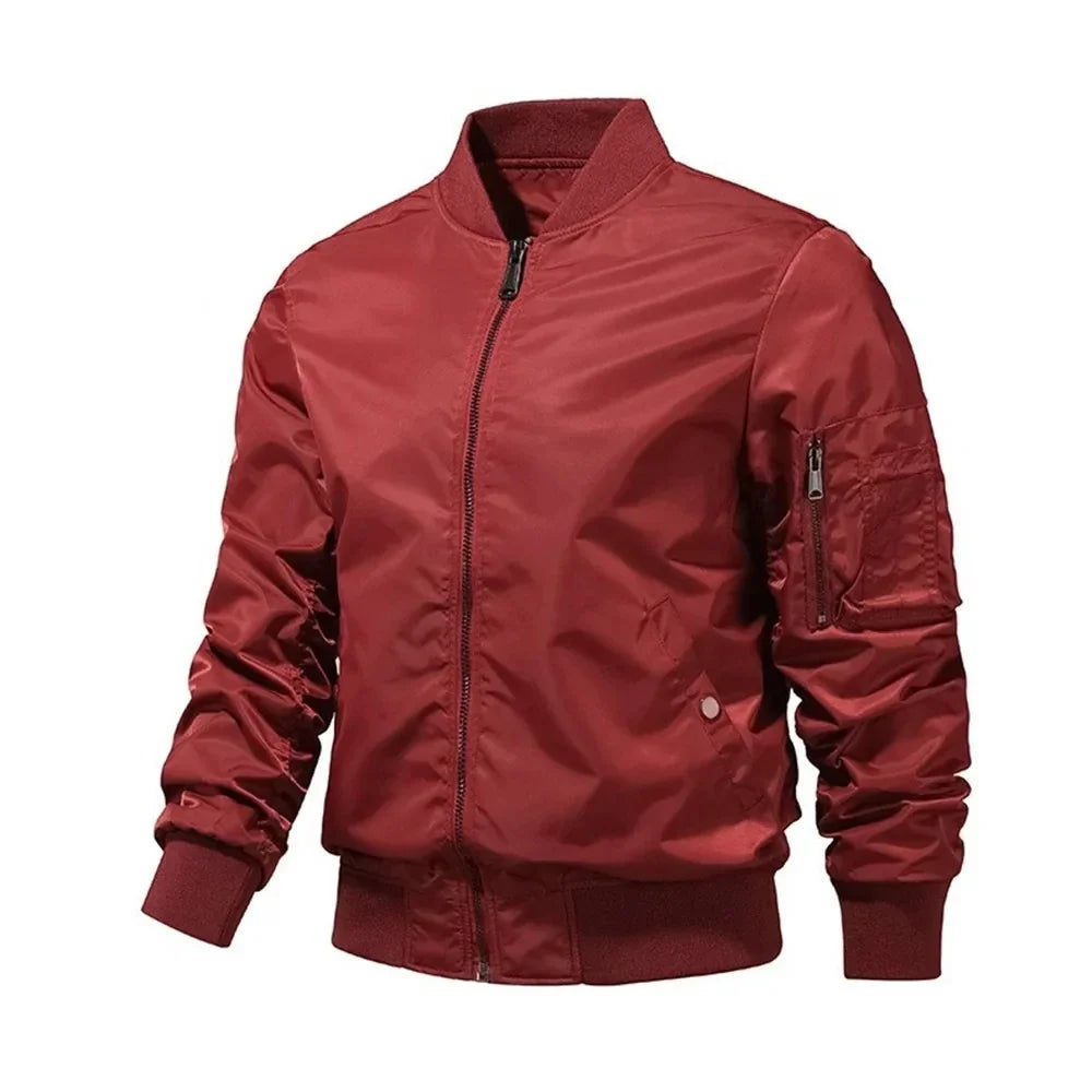 Jaqueta Masculina Bomber Monocromática
