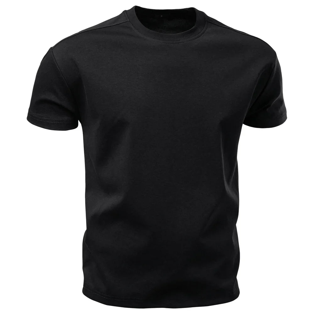 Camiseta Masculina Casual de Algodão Marbella