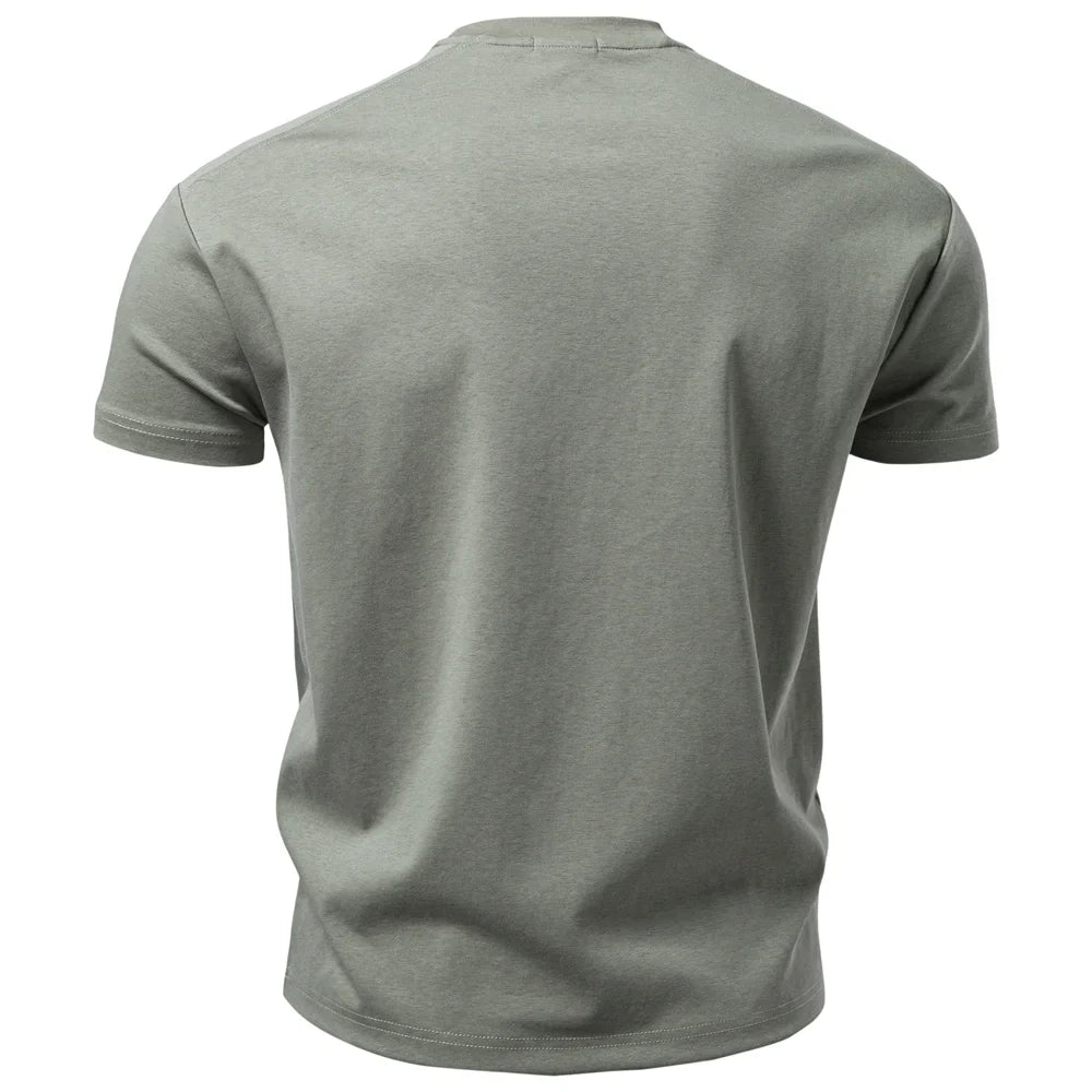 Camiseta Masculina Casual de Algodão Marbella