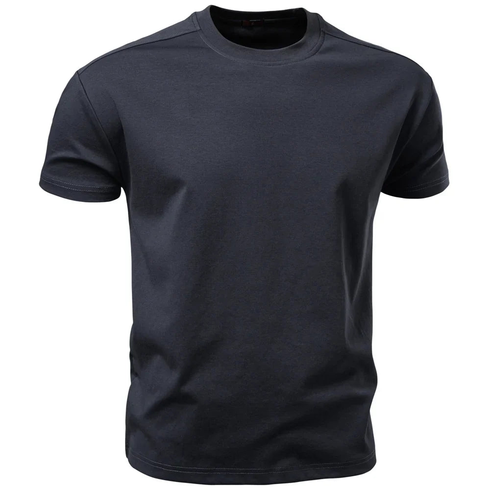 Camiseta Masculina Casual de Algodão Marbella