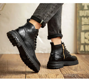 Bota Ironman Masculina de Couro