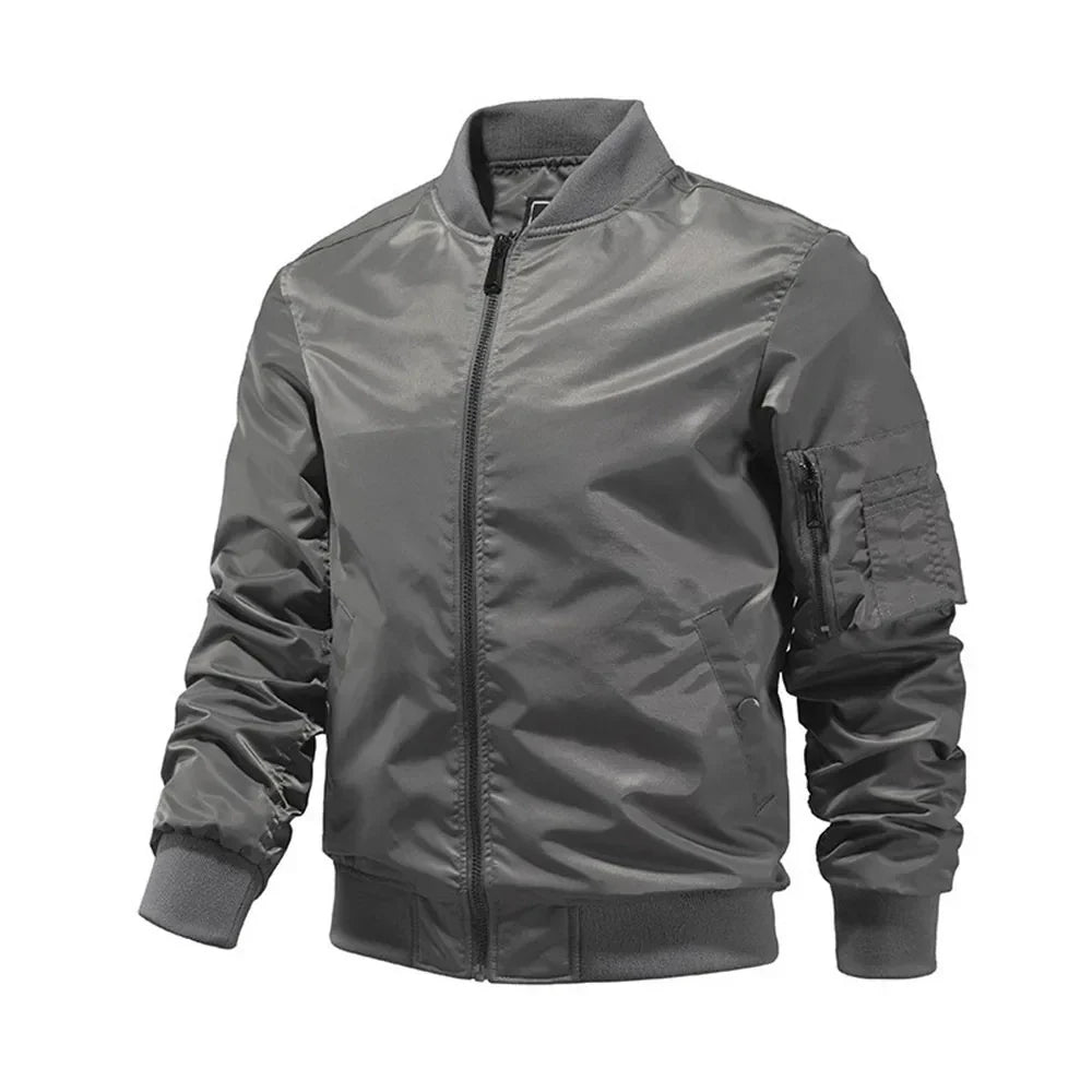 Jaqueta Masculina Bomber Monocromática