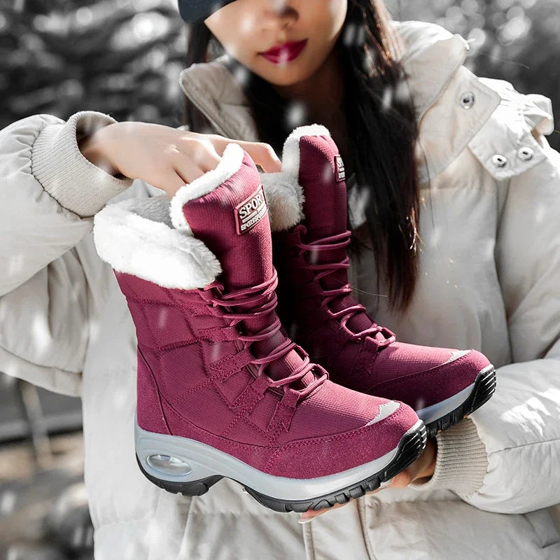 Bota Feminina Cano Alto Impermeável - (Promoção de Inverno 2025)