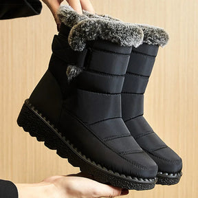 Bota Feminina Para Inverno Impermeável Salto Baixo (Promoção de Inverno 2025)