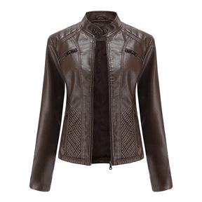 Jaqueta Feminina Casual com Zíper Estilo Streetwear - (Promoção de Inverno 2025)