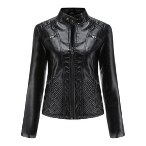 Jaqueta Feminina Casual com Zíper Estilo Streetwear - (Promoção de Inverno 2025)