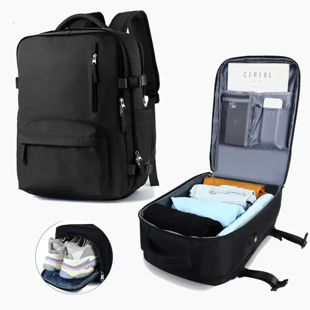 Mochila de Viagem multi compartimentos - Unisex