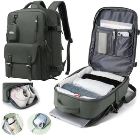 Mochila de Viagem multi compartimentos - Unisex