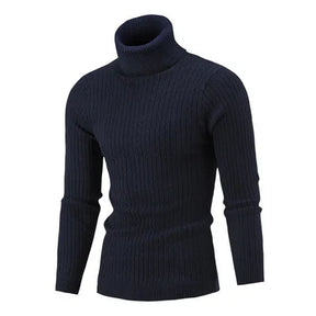 Suéter Masculino Pullover de Gola Alta