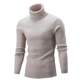 Suéter Masculino Pullover de Gola Alta