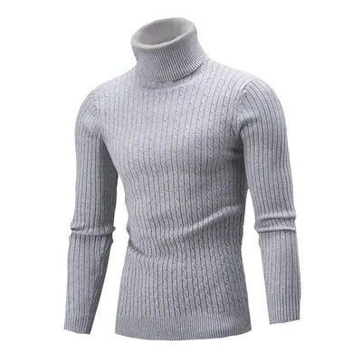 Suéter Masculino Pullover de Gola Alta